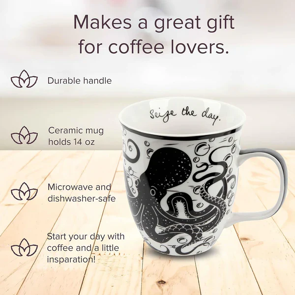 Karma Boho Mugs: Octopus - Image 3