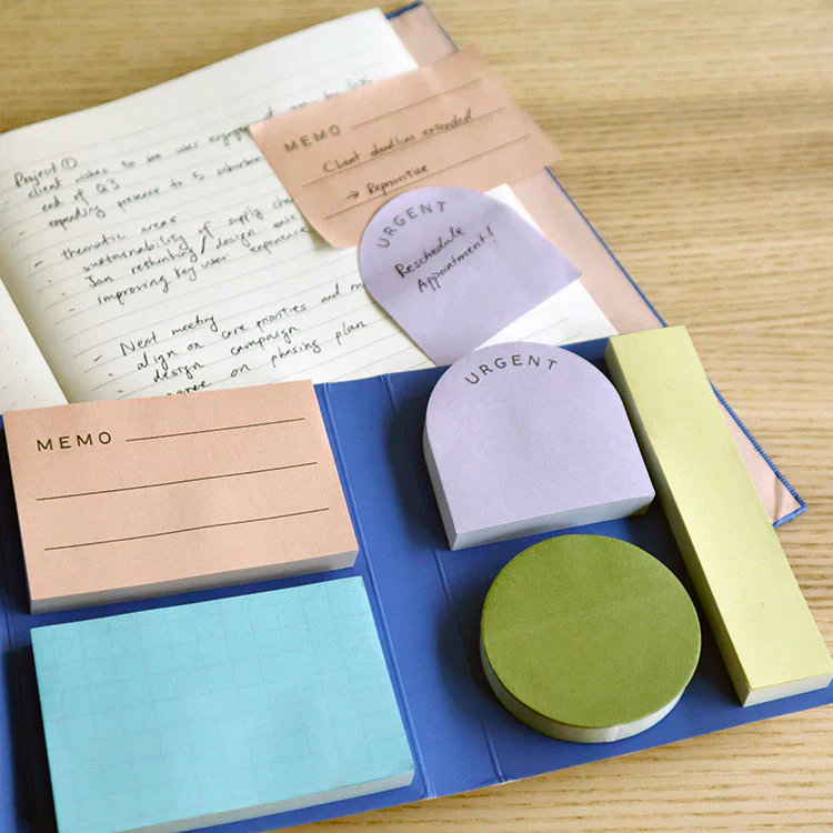 Inkerie Set Of 5 Sticky Notes - Image 3