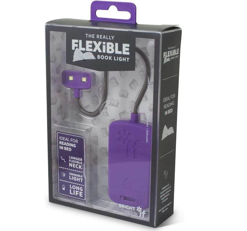 IF USA The Really Flexible Book Light: Purple - Image 4